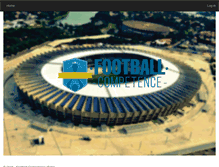 Tablet Screenshot of footballcompetence.net